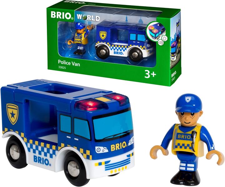 Actual product image Brio Police car