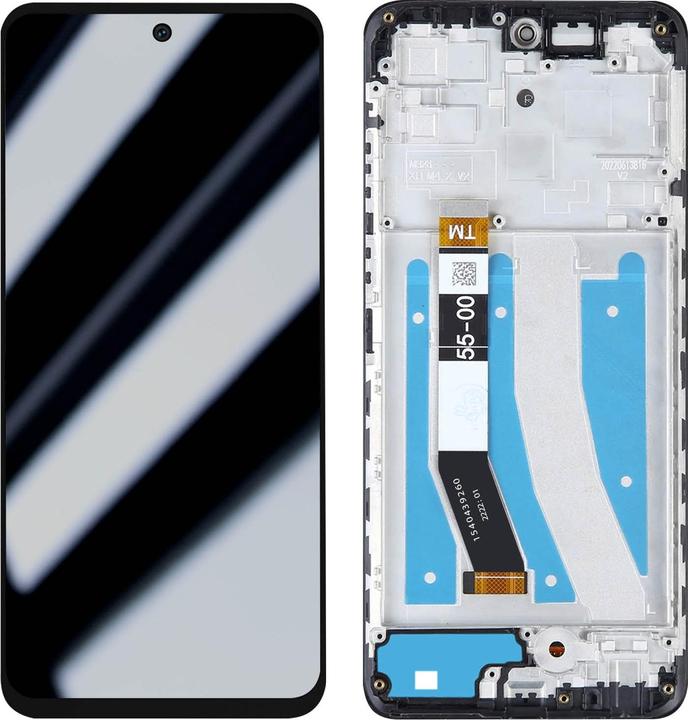 Actual product image Motorola 5D68C21151 Spare part screen + touchscreen (incl. housing) (Display, Motorola Moto G32)