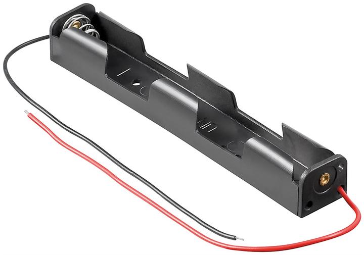 Actual product image Goobay 2x AA AA battery holder