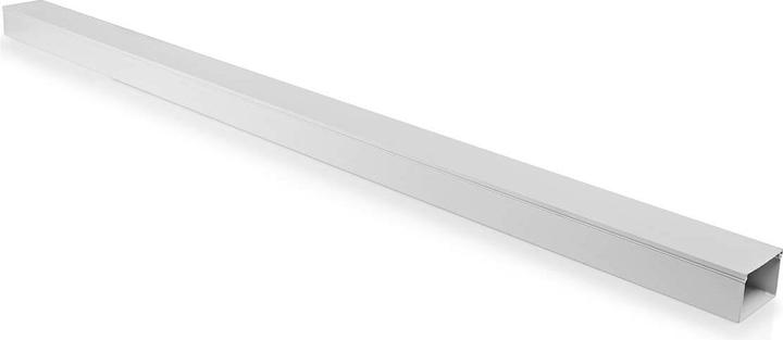 Produktbild Nedis Kabelmanagement | Röhre | 1 Stück | max. Kabeldicke: 40 mm | Aluminium | Weiss (Kabelkanal, 110 cm)