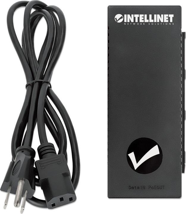 Produktbild Intellinet PoE+, 10/100/1000 Mbps RJ-45, 100 – AC, DC (1 Ports)