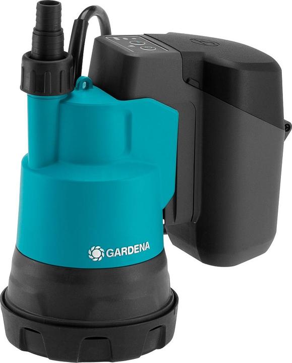 Actual product image Gardena Akku-Klarwasser-Tauchpumpe 20002 (Clear water pump)