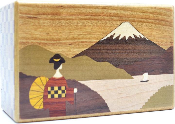 Actual product image Maruyama Himitsu Bako - Maiko (10 steps) - Puzzle box