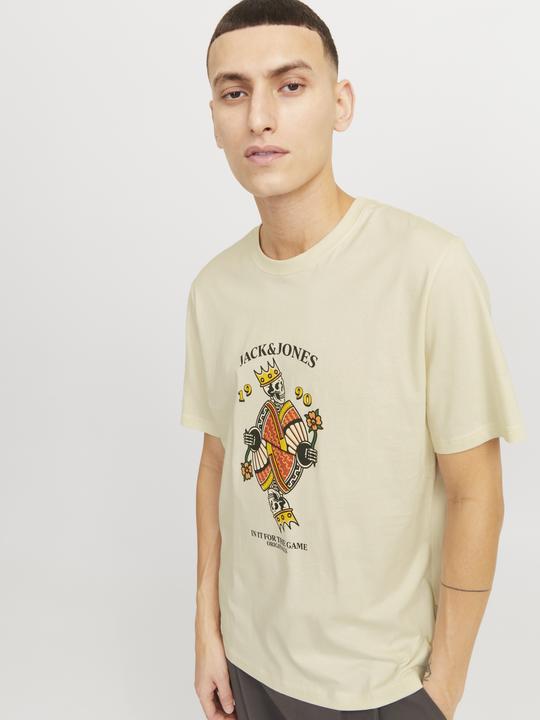 Actual product image Jack & Jones Joranatomy Skull Tee Ss Crew Neck Ln (L)