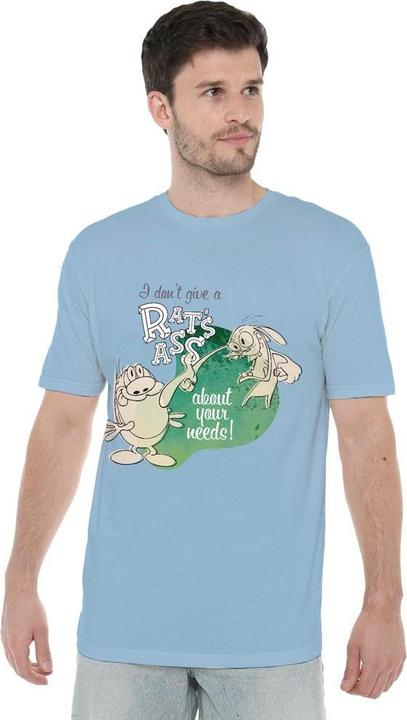 Immagine prodotto Ren & Stimpy I Don't Care About Your Needs! Maglietta Uomo (XL)