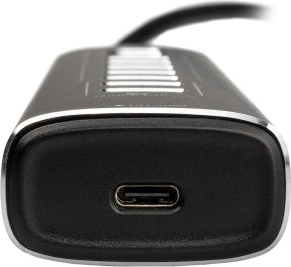 Actual product image Nitro Concepts UH1, 10-port hybrid USB hub, USB 3.2 (10 Ports)