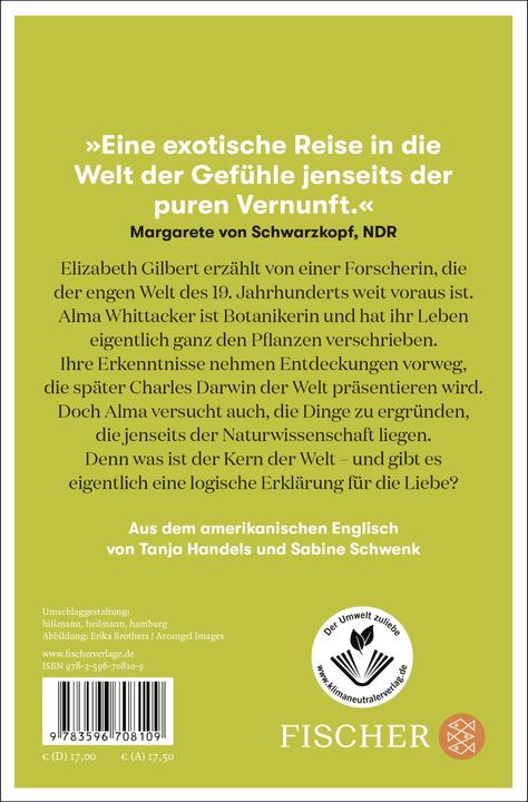 Produktbild Das Wesen der Dinge und der Liebe (Deutsch, Elizabeth Gilbert, 2023)