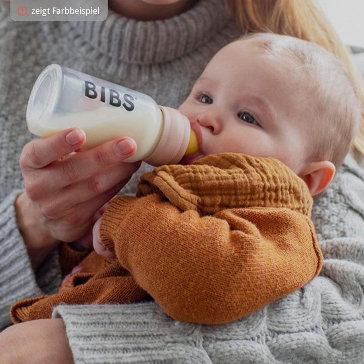 Actual product image Bibs Baby glass bottle, Ivory 225ml (225 ml)