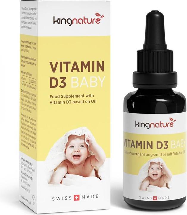 Produktbild Kingnature Vitamin D3 Baby (1 Stück, Flüssigkeit, 103 g)
