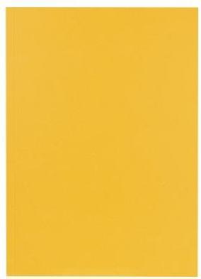 Actual product image Falken File cover cardboard, yellow (A4, 100 x)
