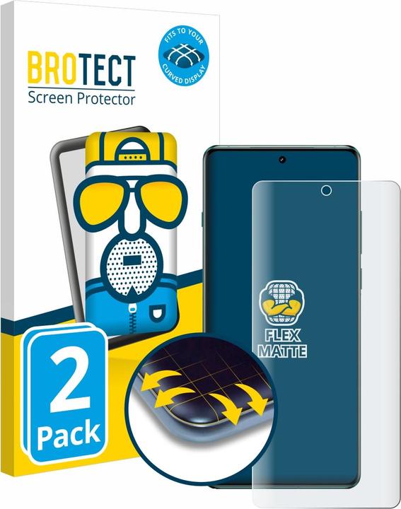 Image du produit BROTECT Protection d'écran Full-Cover Mat (2 pièce(s), OnePlus 12R)