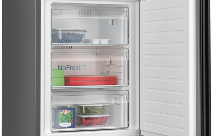 Immagine prodotto Siemens iQ300, Frigorifero-congelatore a libera installazione con scomparto congelatore inferiore, 203 x 60 (363 l)