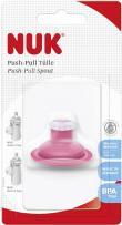 Productafbeelding NUK Push-Pull tuit, voor Junior beker en Sports beker, 1 stuk, wit