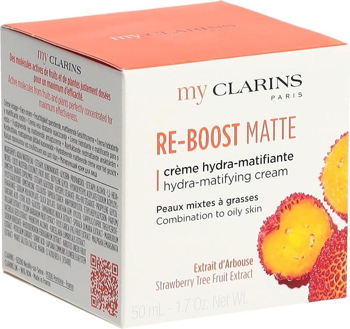 Produktbild MyClarins - RE-BOOST MATTE - Mattierende, nährende Gesichtscreme (50 ml, Tagescreme)