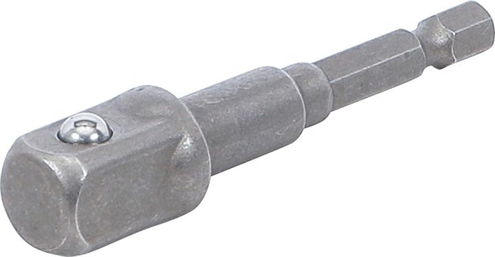Immagine prodotto BGS Adattatore per trapano attacco esagono esterno 6,3 mm (1/4") / esagono interno 12,5 mm (1/2")