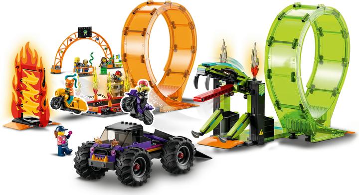Actual product image LEGO Stunt show double looping (60339, LEGO City)