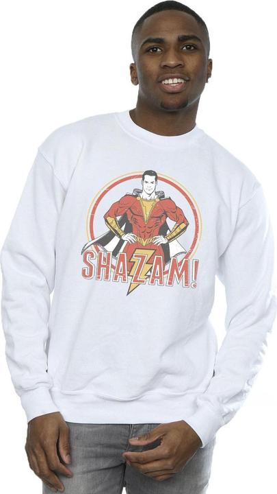 Produktbild Shazam Retro Circle Distressed Sweatshirt (M)