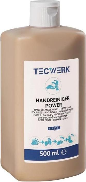 Immagine prodotto Tecwerk Handreiniger Power 500 ml seifenfrei, lösemittelfrei, parfümiert (Sapone liquido, 500 ml)