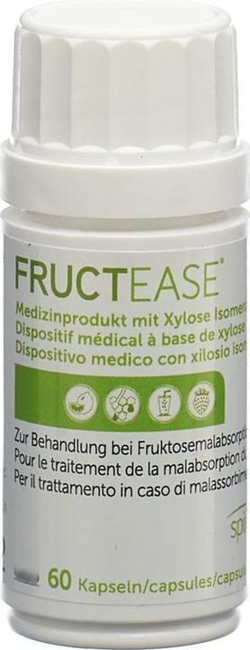 Produktbild Fructease Enzympräparat bei Fructose Intoleranz - 60 Kapseln (60 Stück, Kapseln, 39 g)