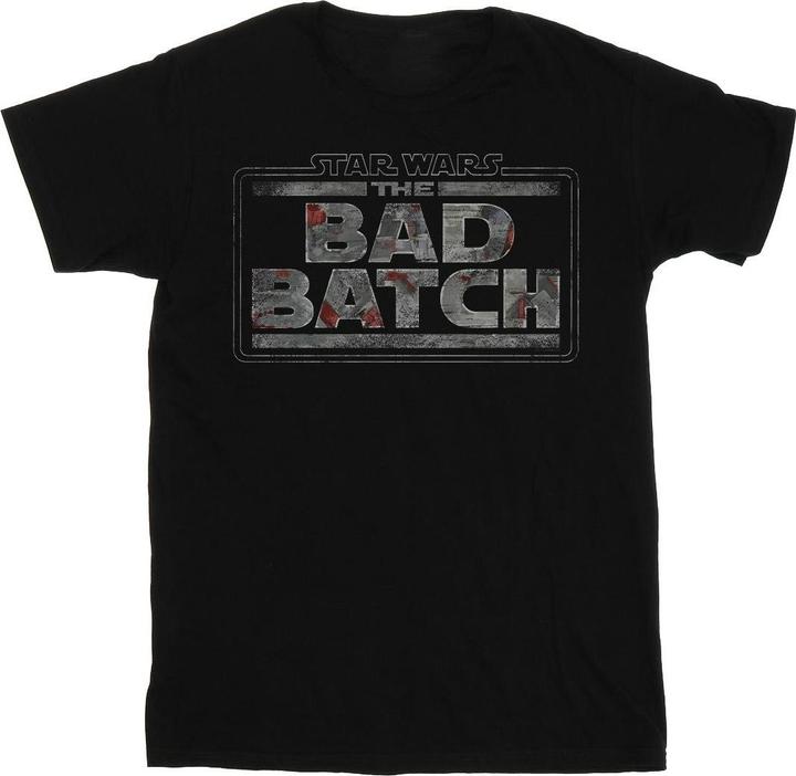 Star Wars The Bad Batch Texture Logo TShirt (XXL)