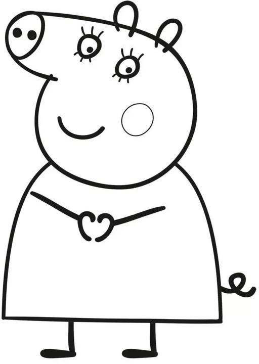 Actual product image Peppa: My great colouring block