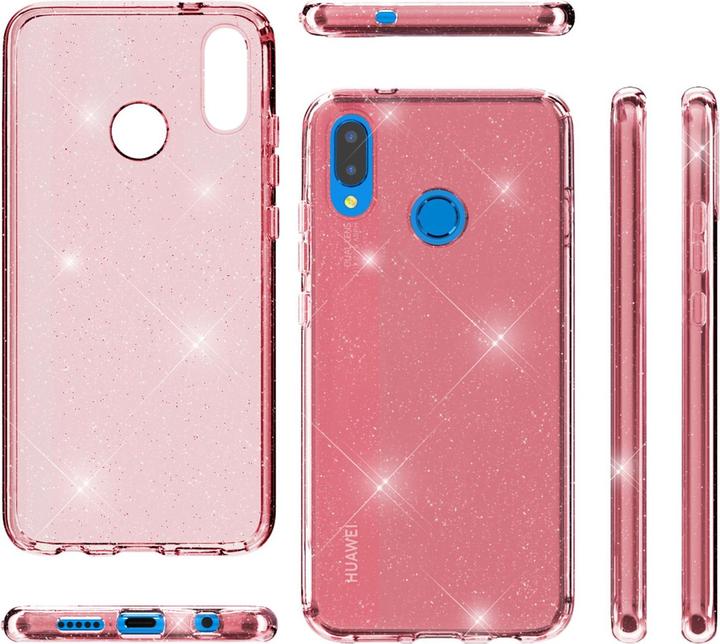 Produktbild Nalia Klare Glitzer Silikon Hülle (Huawei P20 Lite)