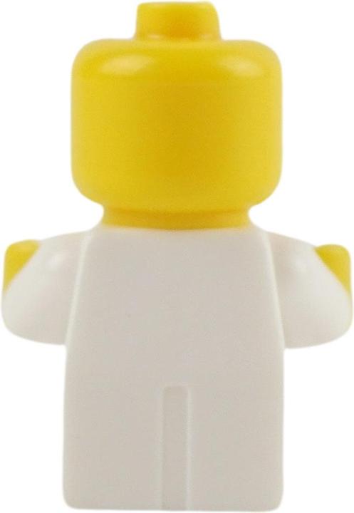 Image du produit LEGO Minifigure Bébé Corps blanc avec mains jaunes NOUVEAU! Quantité 1x