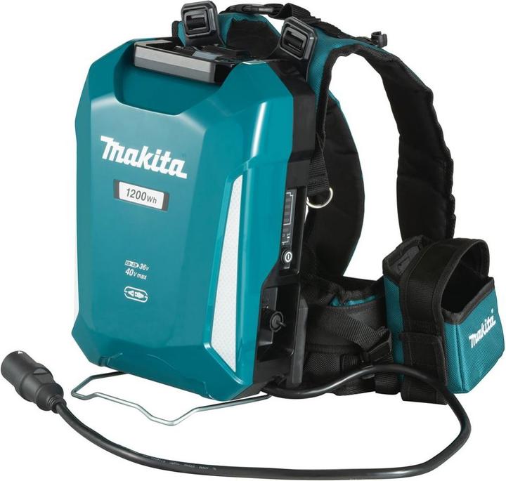 Productafbeelding Makita 2x18V - 40V Rugzakbatterij PDC1200A01 (40 V)
