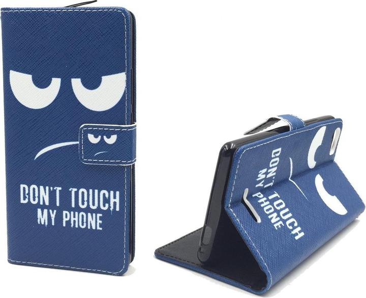 Produktbild König Design Schutz Handy Hülle für Wiko Fever 4G Case Cover Tasche Wallet Etui Handyhülle (Wiko Fever 4G)