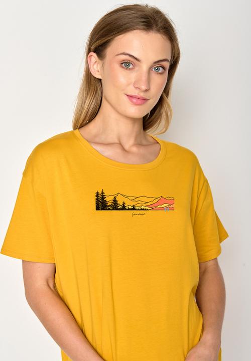 Immagine prodotto Greenbomb Women's Nature Hike Mountains Feel T-Shirt (XL)