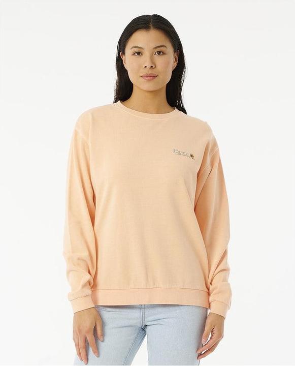 Rip Curl Entspanntes Rundhals-Sweatshirt „Golden Hour“ (S)