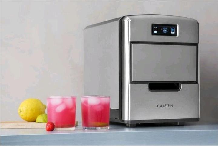 Produktbild Klarstein Metropolitan Eiswürfelmaschine Silber