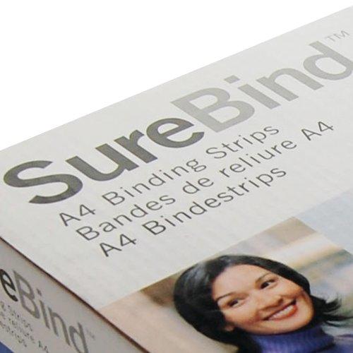 Produktbild GBC Surebind Strips A4 Schwarz 25mm