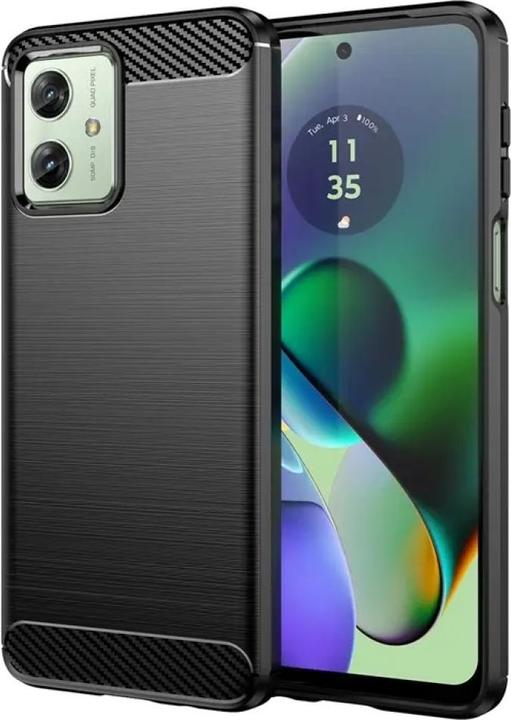Produktbild Screenguard Motorola Moto G54 5G Hülle Carbon Brushed Soft TPU (Motorola Moto G54)