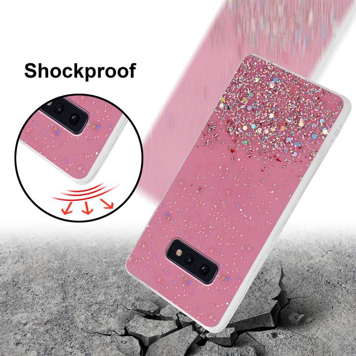 Produktbild Cadorabo TPU Cover funkelnder Glitter (Samsung Galaxy S10e)