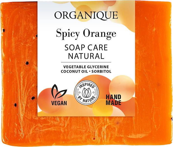 Produktbild Organique Orange 100 g würzige Würfelseife - Organque