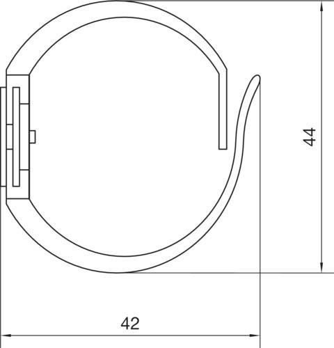 Produktbild Tehalit Kabelkanal 45x43x500mm (50 cm)