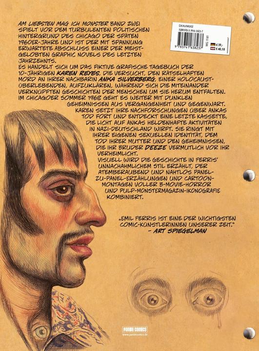 Produktbild Panini Am liebsten mag ich Monster (Deutsch, Emil Ferris, 2024)