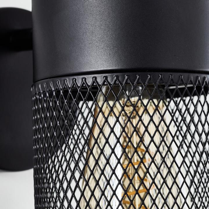 Produktbild Brilliant Kamolo Wandspot schwarz matt (E27)