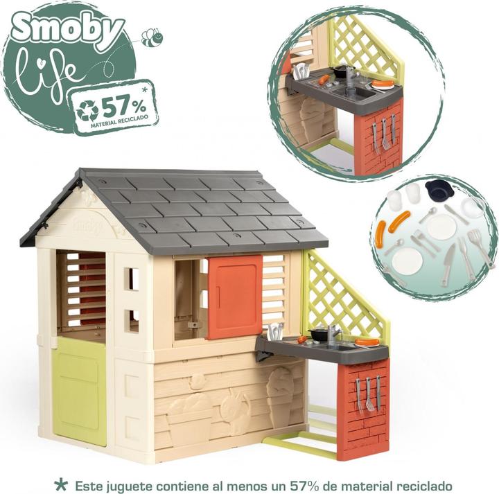 Actual product image Smoby Life Nature with kitchen