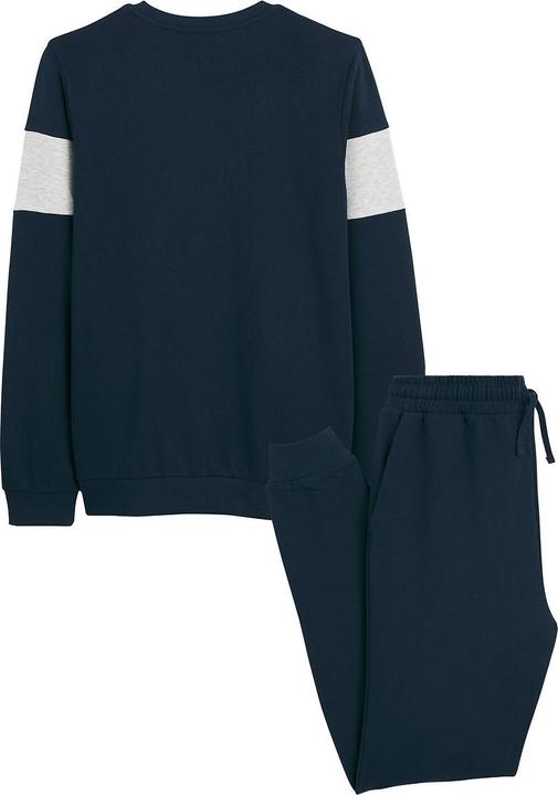 Produktbild La Redoute Collections Pyjama aus Sweatware mit Campus-Schriftzug (188)
