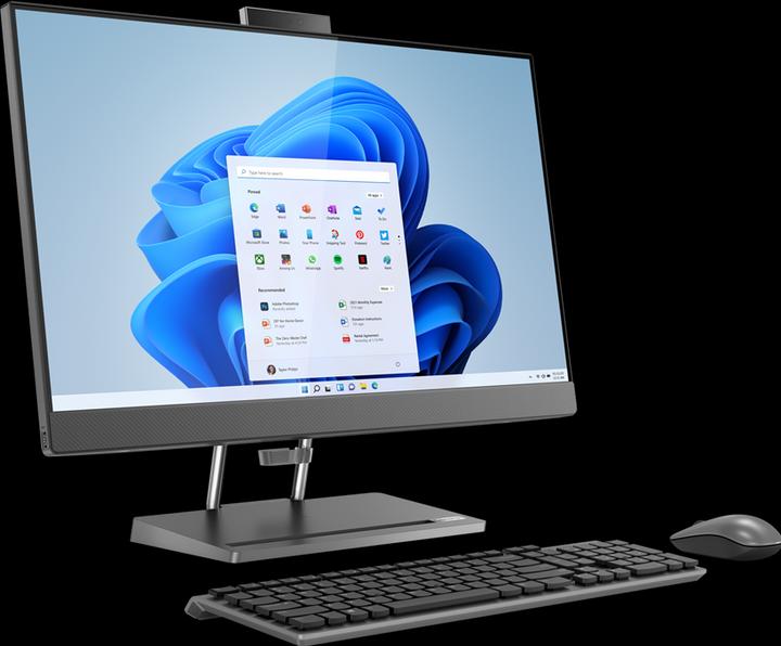 Actual product image Lenovo IdeaCentre AIO 5 – 27IAH7 (Intel Core i7-12700H, 16 GB, 1000 GB, Arc A370M)