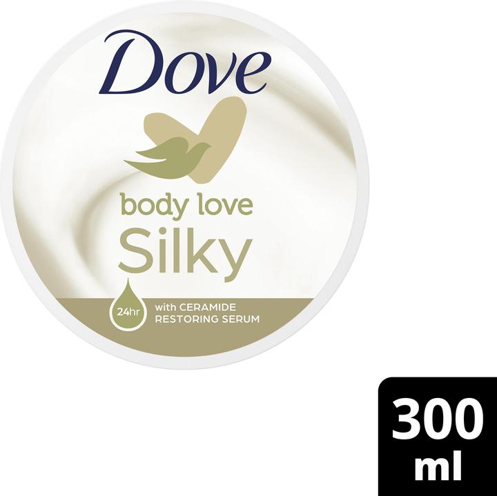 Image du produit Dove Crème soyeuse nourrissante pour le corps 300 ml (Lait pour le corps, 300 ml)