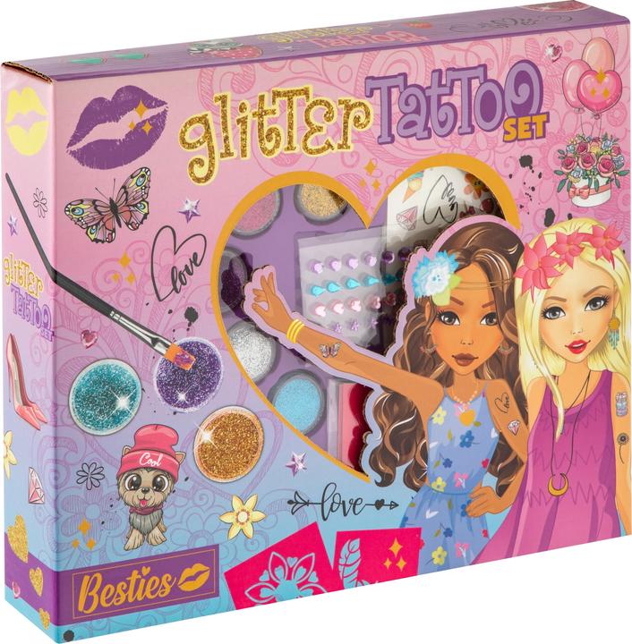 Produktbild Besties Glitzer-Tattoo-Set