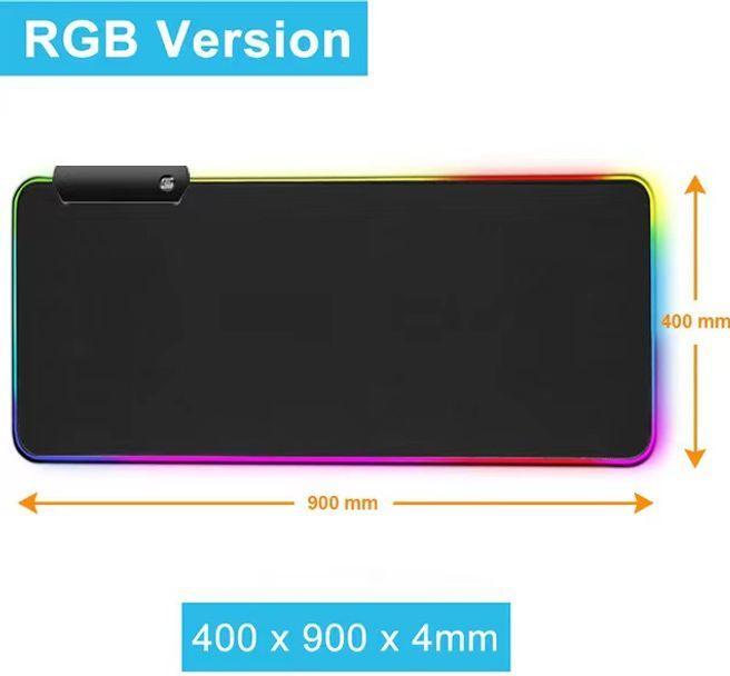 Immagine prodotto MU Classic Tappetino per mouse da gioco con illuminazione RGB