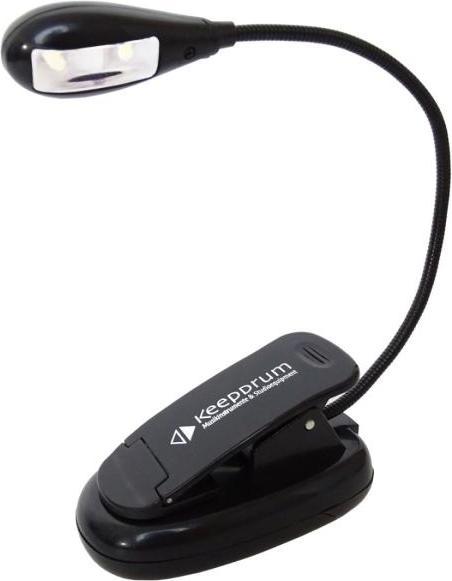 Actual product image keepdrum Music stand light LED lamp gooseneck