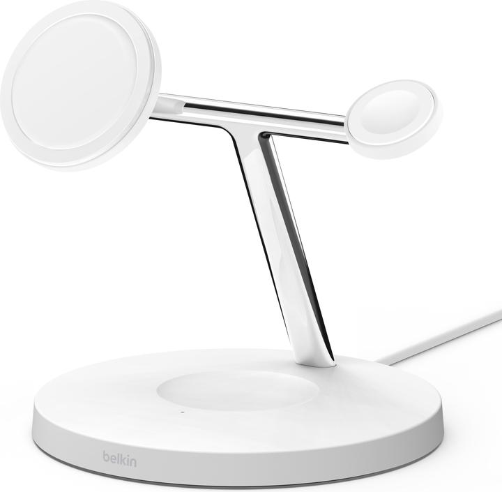 Produktbild Belkin BoostCharge Pro 3-in-1 Ladegerät mit MagSafe (15 W)
