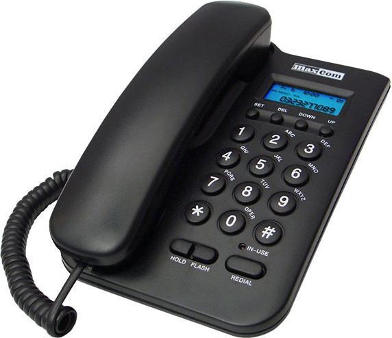 Actual product image Maxcom KXT100 Black CORDED PHONE