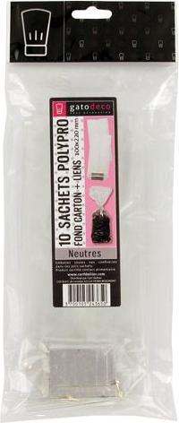 Produktbild Patisdécor Sachets transparents 12x26cm (10pcs) (10 x)