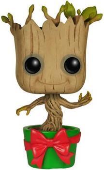 Actual product image Funko POP! Marvel Les Gardians de la Galaxie Holiday Dancing Groot